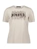 Betty Barclay Basic Shirt mit Placement in Patch Beige/Dark Blue