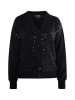 usha BLACK LABEL Damen Strickcardigan in Schwarz