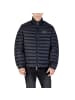 Armani Exchange Blau Polyamid Mantel