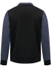Hummel Sweatshirt Hmltropper Herren in BLACK IRIS MELANGE