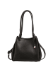 Florence Florence Schultertasche Leder schwarz ca. 22cm