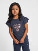 Hummel T-Shirt Hmljr Ruffle Mädchen in OMBRE BLUE