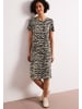 Street One Kleid in ecru schoko - 0001