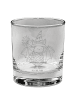 Mr. & Mrs. Panda Tumbler Glas Fledermaus Zauberer ohne Spruch in Transparent