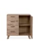 CALICOSY Anrichte OPOLE in Helles Holz - (W) 84,5  x (H) 85  x (L) 40  cm