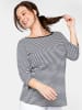 sheego Ringelshirt in marine