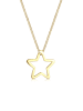 Elli Halskette 925 Sterling Silber Sterne, Astro in Gold