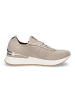 Tamaris Strick-Sneaker in Beige Metallic