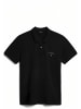 Napapijri Polo "Elbas Ss 4" in Schwarz