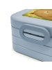 Mr. & Mrs. Panda MEPAL Bentobox Bär Gefühl Design mit Spruch in Blau Pastell