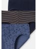 Schiesser Slip / Unterhose Kids Boys 95/5 Organic Cotton in Dunkelblau gemustert