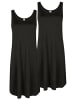 Nina von C. 2er Pack Unterkleid Länge 90 cm in schwarz schwarz