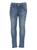 Blue Seven Mädchen Jeans-Hose mit Perlen in Blau