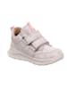 superfit Lauflernschuh BREEZE in Silber/Rosa