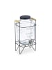 relaxdays Getränkespender in Transparent - 5 L