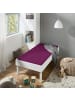REDBEST Single-Jersey Kinder-Spannbettlaken 2er-Pack San Francisco in beere