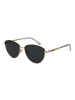 Skechers Unisex Sonnenbrille Rund Gold