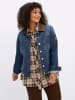 sheego Jeans-Jacke in blue-stone-washed