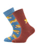 ewers 2er-Set Socken 2er Pack Tiger in malibu blue