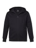 JP1880 Sweatjacke in schwarz