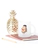 Mr. & Mrs. Panda Glas Eule Frankreich ohne Spruch in Transparent