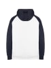 Umbro Hoodie Core Raglan in weiß / dunkelblau