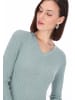 Usha Women Sweater in sage green