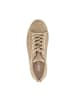 Gabor Plateau Schnürschuhe in Beige