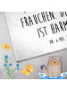Mr. & Mrs. Panda Gästehandtuch Hund Flauschig mit Spruch in Weiß
