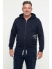 Men Plus Sweatjacke in navy blau