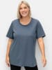 sheego Yogashirt in rauchgrau