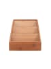 Wenko Organizer mit Fächern für Gewürze MARTI in Braun, (B) 20 x (H) 6 x (L) 38 cm