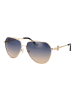 Guess Damen Sonnenbrillen Aviator Gold