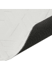 Beliani Kurzflor ANTERO in Weiß - (W) 160 x (L) 230 cm