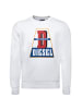 Diesel Sweatshirt S-Ginn-K32 in weiss