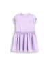 Coccodrillo Geripptes Kleid in violett