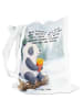 Mr. & Mrs. Panda Büchertasche Panda Winter Pommes Design mit Spruch in Weiß