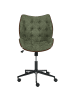 Beliani Bürostuhl LOMPOC in Braun/Grün - (W) 54 x (H) 89 x (L) 56 cm