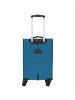 D&N Travel Line 9204 - 4-Rollen-Kabinentrolley S 55 cm (schwarz) in blau