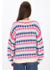 myMo Sweater in turquoise multicolor