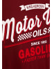 King Kerosin King Kerosin Classic T-Shirt Motorway Oils in rot