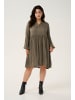 KAFFE curve Kleid KCbetty Regular fit in Major Brown/Black Dot