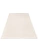 KADIMA DESIGN Teppich Kurzflor Unifarben Wohnzimmer in Creme