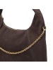 Les Visionnaires Jade Cozy Chain Schultertasche Leder 38 cm in dark brown