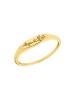 Amor Ring Silber 925, 18ct gelbvergoldet in Gold