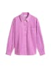Cordbluse relaxed in Smoky Grape