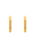 Steel_Art Ohrstecker Damen Fides goldfarben in goldfarben