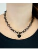 LIEBESKIND BERLIN Halskette My Heart in schwarz
