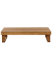 Beliani Couchtisch MARETTIMO in Braun - (W) 110 x (H) 25 x (L) 60 cm