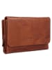 mano Donna Aurona Geldbörse RFID Leder 14,5 cm cognac